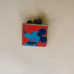 Disney    Hidden Mickey Series  Neon Mickey  Red Pin