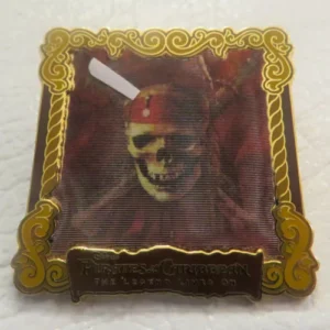 Disney Pirates Skull Promotion Movie Pin