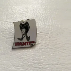 Disney Jafar Wanted Poster Hidden Mickey Pin