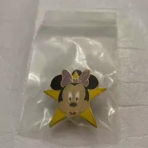 Disney Minnie Mouse Yellow Star Pin