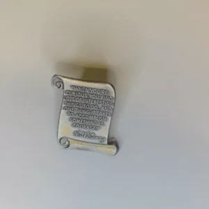 Disney WDW - When You're Curious - Walt Disney Scroll Quote #4 Pin