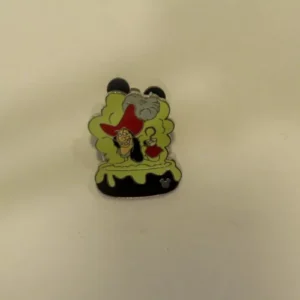 Disney Captain Hook Green Smoke Black Cauldron Hidden Mickey Pin