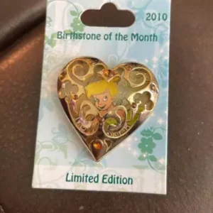 Disney Tinker Bell Birthstone Of The Month 2010  Pin