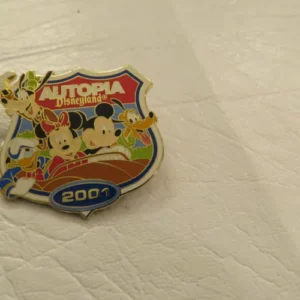 Disney Autopia 2001 Fab 5 Car Pin