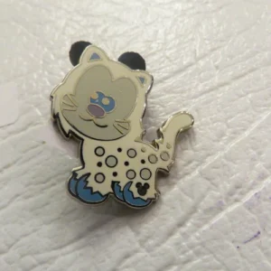 Disney Snow Leopard Hidden Mickey Yeti Animal Kingdom  Pin