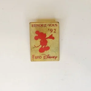 Disney Euro Disney RendezVous ' Red Mickey Pin