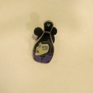 Disney Maleficent Bowling Pin Hidden Mickey Pin