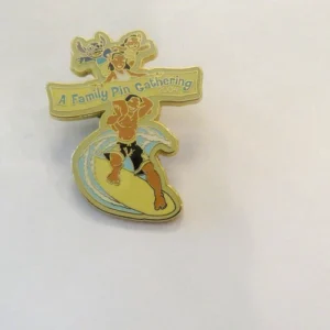 Disney A Family Pin Gathering Lilo Stitch LE Logo Pin