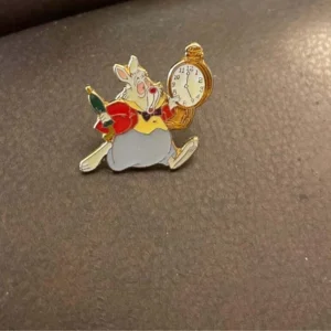 Disney White Rabbit Character Pin