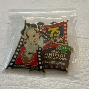 Disney Mickey Mouse 75 Animal Kingdom Pin