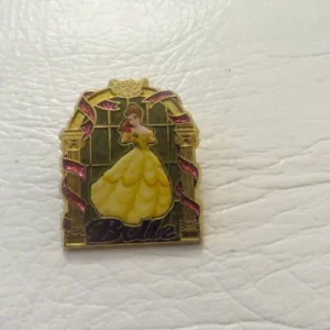 Disney Disney Belle HTF Window Gold Frame Pin