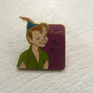 Disney Peter Pan Pan's The Man Cast Lanyard Pin