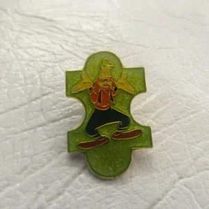 Disney Goofy Green Puzzle Piece Japan Tokyo Pin