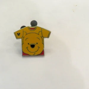 Disney Pooh T-Shirt Color Hidden Mickey Pin