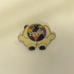 Disney   EPCOT 2000 Mickey Hands Around the Globe Pin