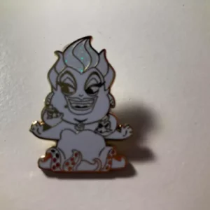 Disney Monogram Ursula Chaser  Pin