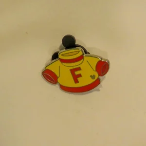 Disney Figment Yellow Shirt Hidden Mickey Pin