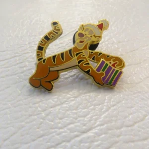 Disney Winne the Pooh Tigger Present Christmas Pin