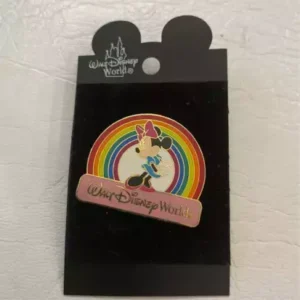 Disney Minnke Mouse WDW Raimbow Pin
