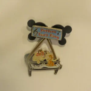 Disney Magical Musical Moments Perfect Isn't Easy Dangle Pin