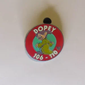 Disney Dopey Parking Lot Sign Magic Kingdom Pin
