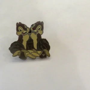 Disney Chip and Dale Nuts Hidden Mickey Pin