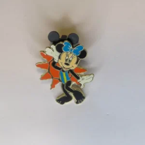 Disney   Bathing Beauty Minnie #5 Cast Lanyard 2 Pin