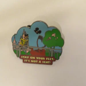Disney Stay on Your Feet Wild About Safety Timon and Pumbaa Pin