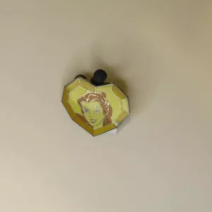 Disney    Hidden Mickey Cast Lanyard   Princess Gems Belle Pin