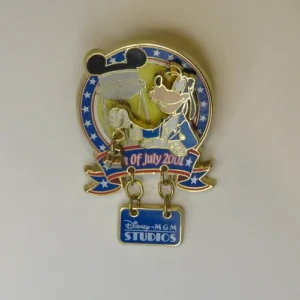 Disney MGM Studios  th of July   Goofy Pin
