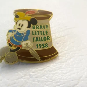 Disney Brave Little Tailor Mickey Mouse 1938 Store Pin