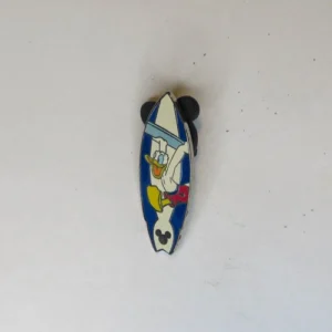 Disney Disneyland Resort Cast Lanyard  III Surfboard Donald Pin