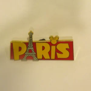 Disney DLP Paris Sign Paris Treasure Hunt Pin
