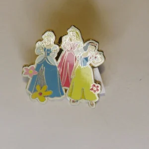 Disney Princess Group Cinderella Snow White Aurora Beauty Pin