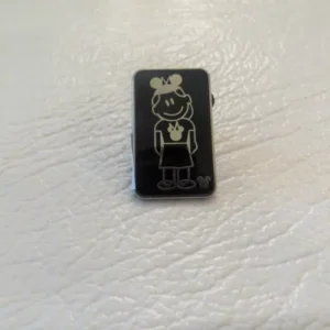 Disney Girl Decal Hidden Mickey Pin