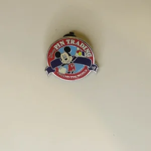 Disney   Hidden Mickey Completer Pin  Dark Orange Pin Trading Logo Pin
