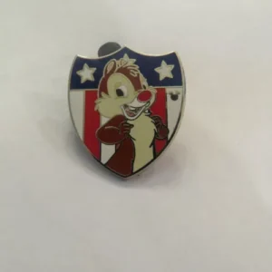 Disney Dale Shield Hidden Mickey Pin