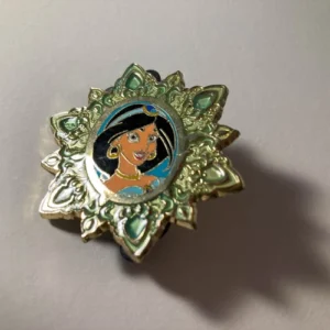Disney 2015 Season's Greetings  Pin Set Princess Snowflake Jasmine Pin