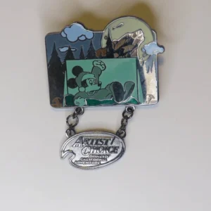 Disney DCA June 2001 artist choice mickey camping dangle Pin