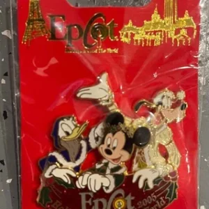 Disney EPCOT Christmas Wisemen Mickey Goofy Donald LE Pin