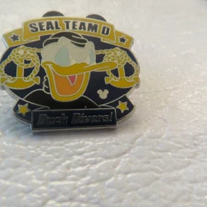 Disney Seal Team D Donald Duck Hidden Mickey Pin