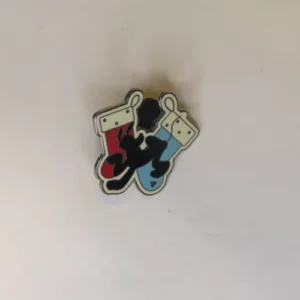 Disney DLR  Pluto  Christmas Silhouette  Hidden Mickey Pin
