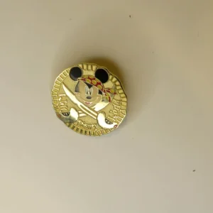 Disney   Mickey Mouse  Pirate Coin  Cast Lanyard   Pin