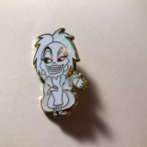 Disney Monogram Cruella Chaser  Pin