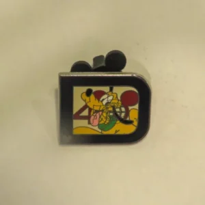 Disney    2011 Hidden Mickey   Classic 'D'   Pluto Pin