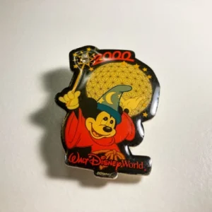 Disney Mickey Mouse Epcot Spaceship Earth Flashing Pin