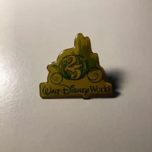 Disney WDW - Cinderella Coach & Castle - 25th Anniversary - Cast Pin