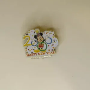 Disney   Mickey Mouse  Happy New Year 2000 Pin