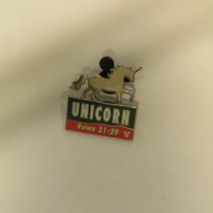Disney WDW Cast Lanyard  4  Animal Kingdom Parking Sign Unicorn Pin