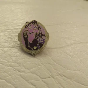 Disney Hidden Mickey Scar Mirror Villain Pin
